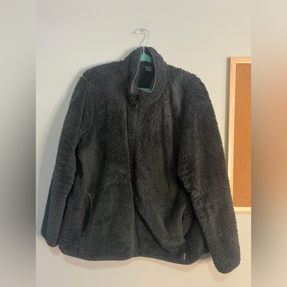 Eddie Bauer Teddy Fleece Jacket Women 2XL